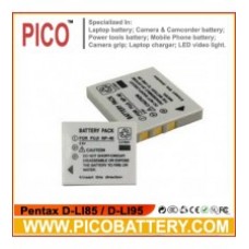 Pentax D-LI85 / D-LI95 Li-Ion Rechargeable Digital Camera Battery for Optio E65 E75 E85 M85 BY PICO