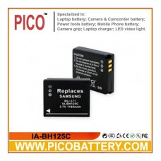 IA-BH125C Li-Ion Rechargeable Battery For Samsung HMX-R10 Camcorders BY PICO