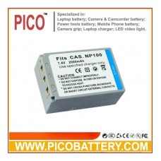 Casio NP-100 NP-100DBA Li-Ion Camera Battery for Casio Exilim Pro EX-F1 EX-FH25 BY PICO